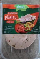 Wegetariańskie plastry z papryką
