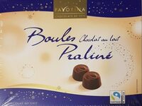 Boules chocolat au lait praliné