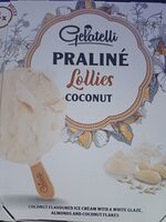 Praline lollies coconut