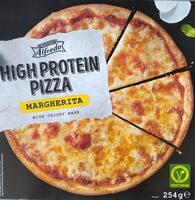 High Protein Pizza Margherita with Crispy Base