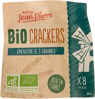 Bio crackers épeautre et 3 graines
