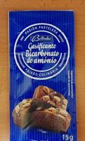 Hirschhornsalz,Gasificante bicarbonato de amonio