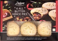 6 All butter Mince pies