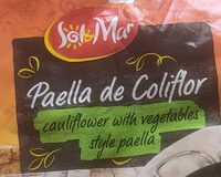 Paella de coliflor