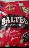 Salted popcorn