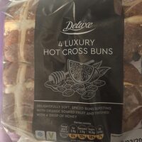 Luxury hot cross buns