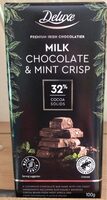 Milk chocolate & mint crisp