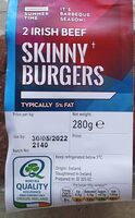 2 Lean Beef Burgers