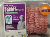 Fresh Irish turkey thigh mince