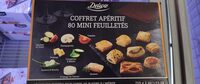 Coffret apéritif 80 mini feuilletés