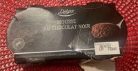 Mousse au chocolat noir