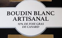 Boudin blanc artisanal