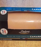Bloc de foie gras de canard