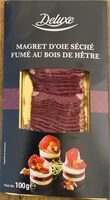 Magret d’oie séché fumé au bois de hêtre