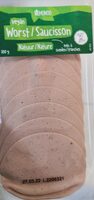 Saucisson vegan nature