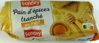 Pain d’épices tranché au miel