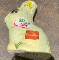 Favorina Vegan love chocolate bunny