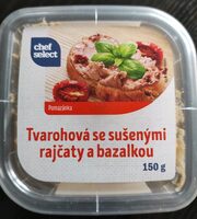Tvarohová se sušenými rajčaty a bazalkou