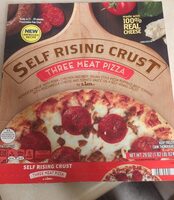Self Rising Crust Three Meat Pizza