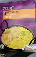 Chicken korma with pilau rice