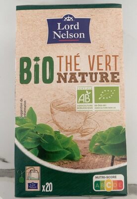 Bio thé vert nature