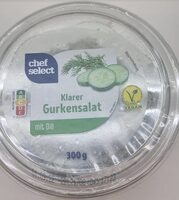 Gurkensalat mit Dill-Dressing