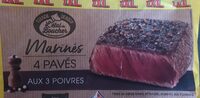 Marinés 4 pavé aux 3 poivres