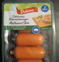 Delikatess Braunschweiger Mettwurst fein