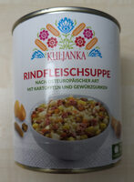 Rindfleischsuppe nach osteuropäischer Art