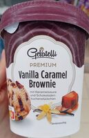 Vanilla Caramel Brownie