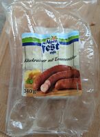 Käsekrainer Mit Emmentaler