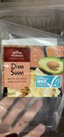 Dim Sum with Salmon and Avocado