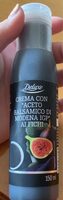 Crema con aceto balsamico di modena igp ai fichi