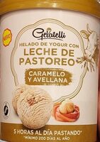 Helado de Yogur Caramelo y Avellana