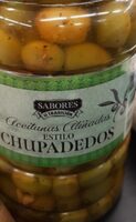 Aceitunas aliñadas estilo chupadedos