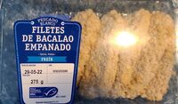 Filetes de Bacalao empanado