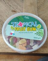 Tropical fruit gum