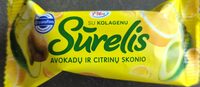 Avokadų ir citrinų skonio varškės sūrelis