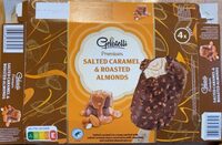 Salted caramel & roasted aonds