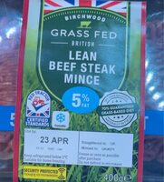 Beef steak mince