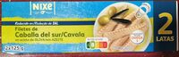 Filetes de caballa del sur