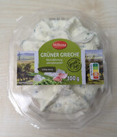 Grüner Grieche Käsezubereitung