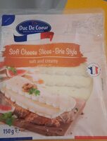 Fromage à pâte molle, en tranches