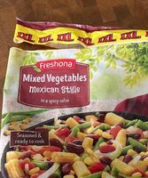 Mixed vegetables Mexican style