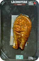 Lachssteak Barbecue