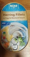 Herring Fillets in Egg Mustard