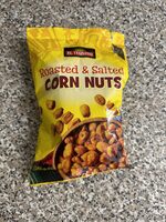 Roasted and salted corn nuts
