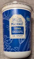 Svensk Gräddfil 12 % Fett