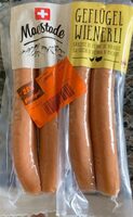 Geflügel Wienerli (Saucisse de Vienne de volaille)