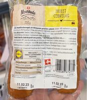 Poulet cervelas